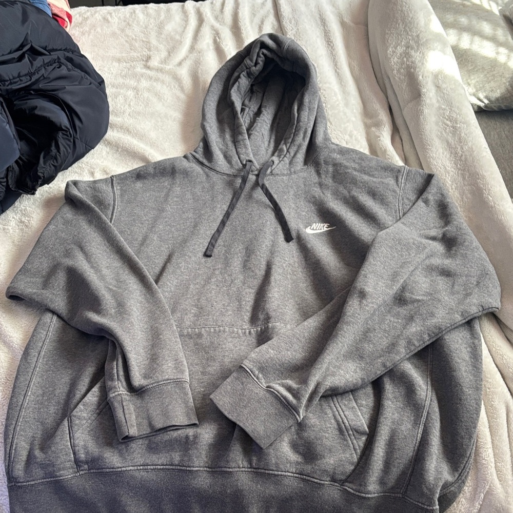Nike Men's Charcoal Hoodie